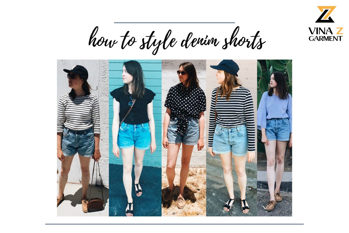 How to style denim shorts like a pro