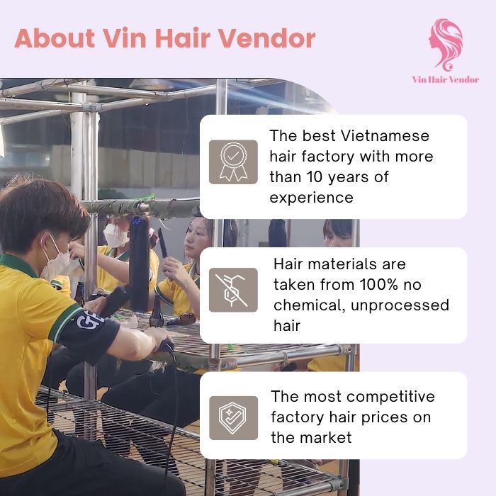 Vin Hair - a leading wholesale virgin hair factory in Vietnam